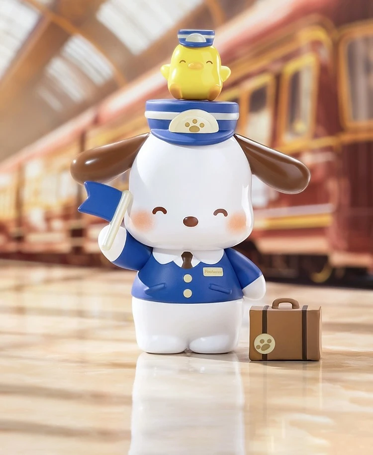 【拆盒】三丽鸥帕恰狗复古时光列车系列盲盒手办潮玩帕恰狗盲盒摆件