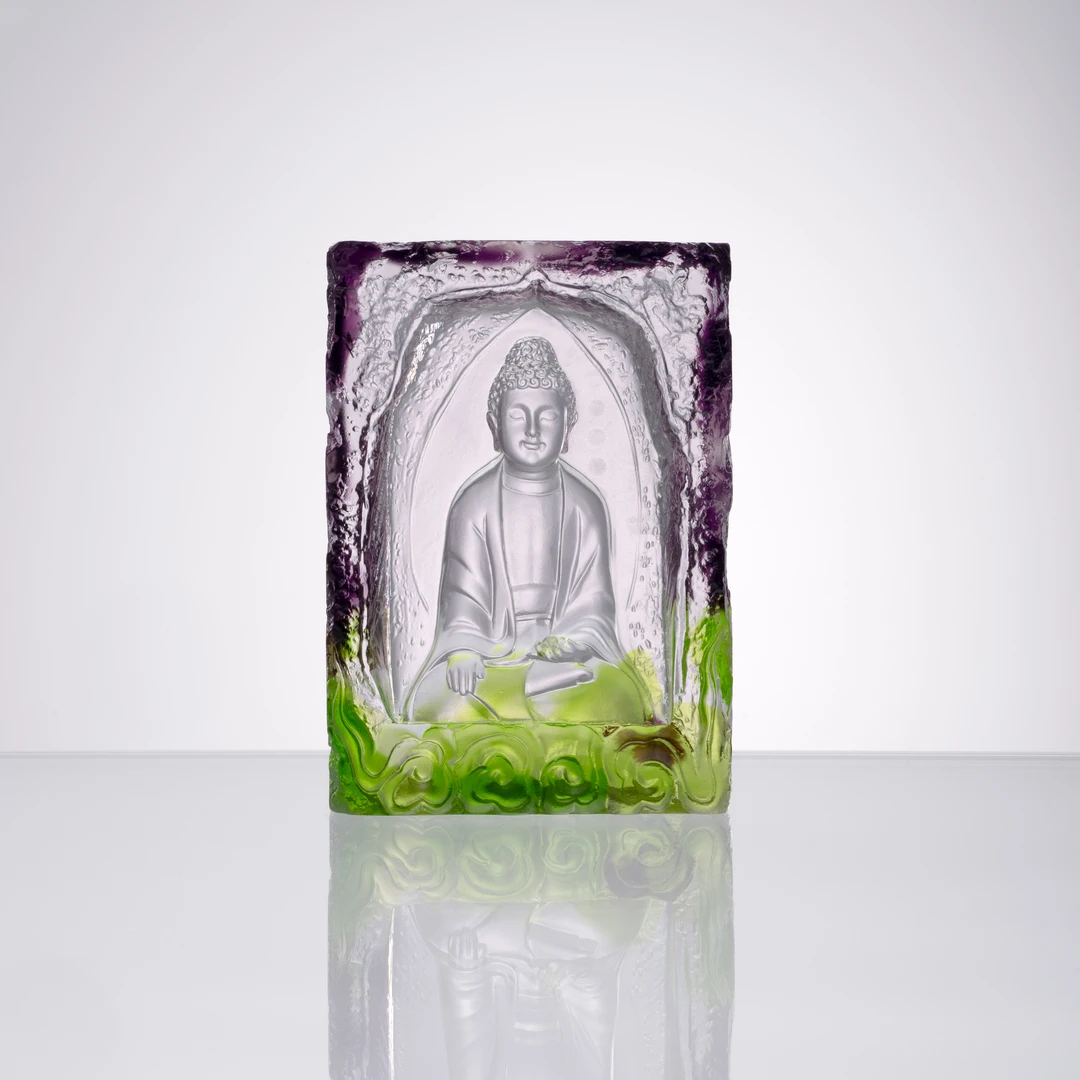 璨石美学【如来】轻奢中式美式意式极简餐桌工艺品玄关艺术花瓶摆件