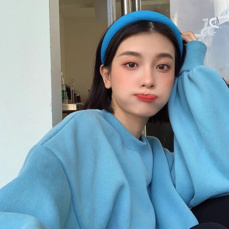 发箍女夏天网红2021年新款海绵增高颅顶头箍洗脸复古高级感压发卡