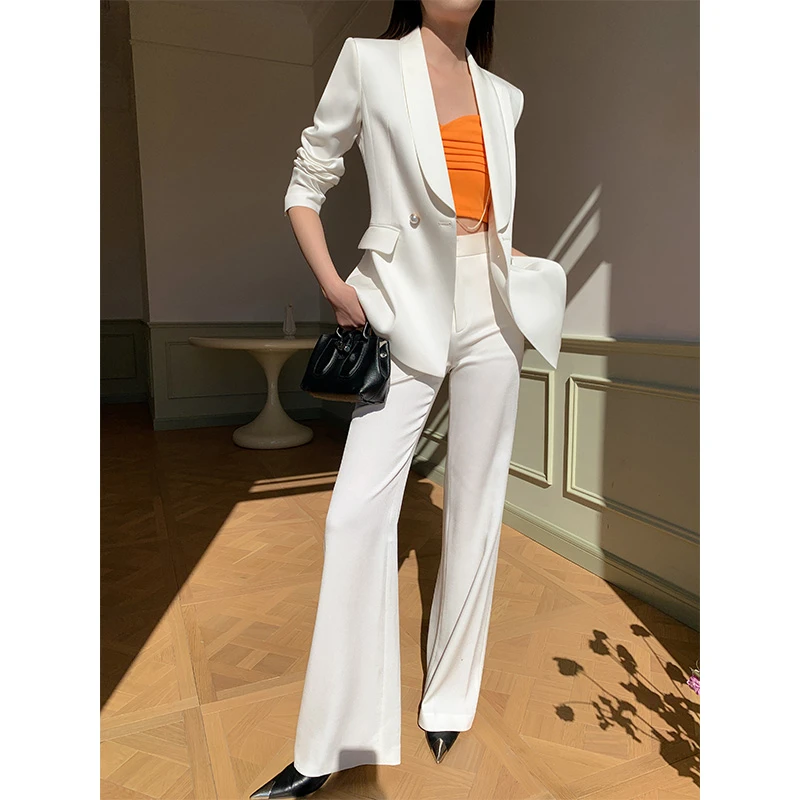 【时尚轻奢】秋季高级感西装套装女2025新款春秋职业气质女神范西服