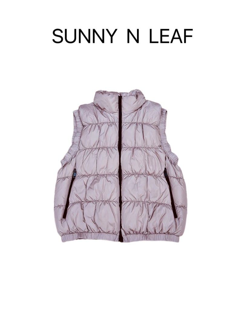 SUNNY N LEAF  秋冬时尚休闲百搭羽绒马甲  YCXYC46022