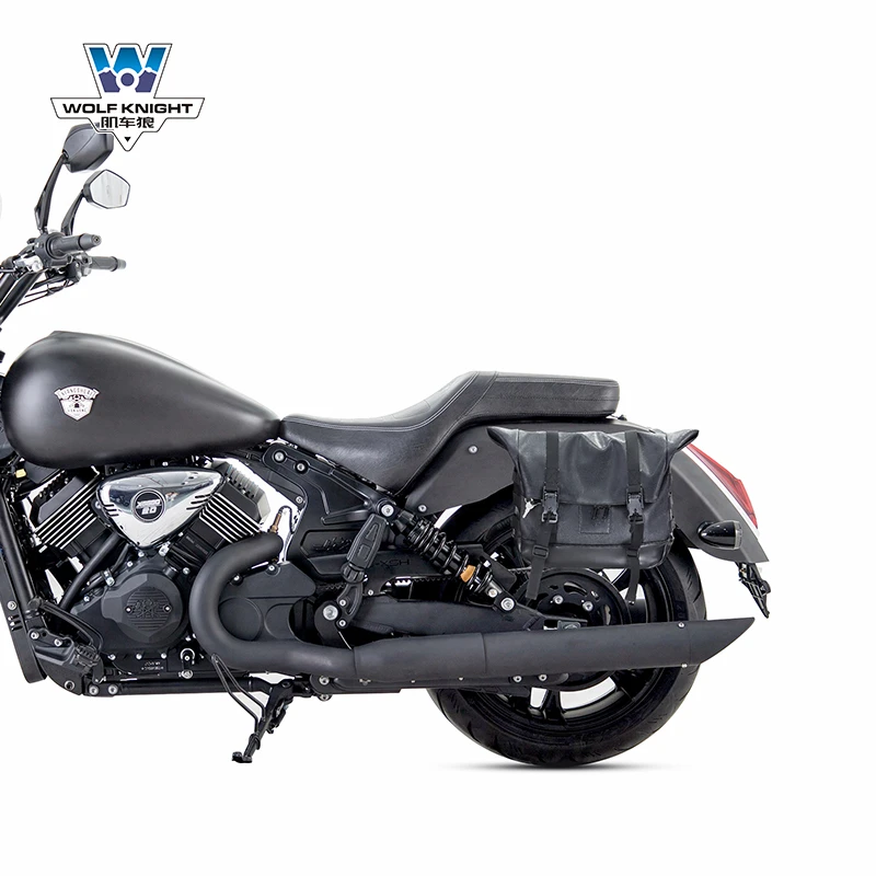 肌车狼 适用于香帅路霸800边包侧边包装头盔半盔全盔锁快拆架改装