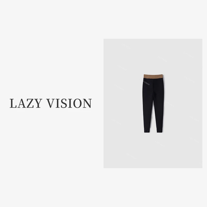 【LAZYVISION】休闲保暖打底裤女时尚新款显瘦百搭光腿神器ZM2-9787