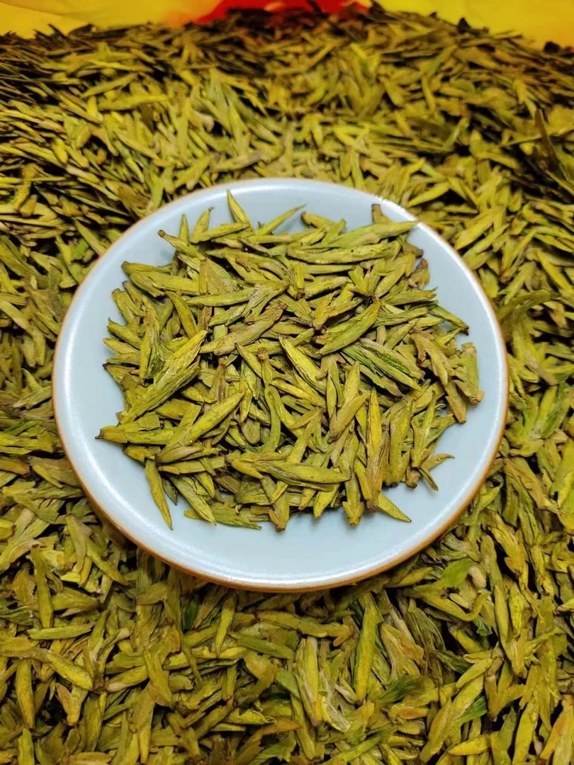 2025年杭州开园头采龙井43黄版豆香浓郁尝鲜50g