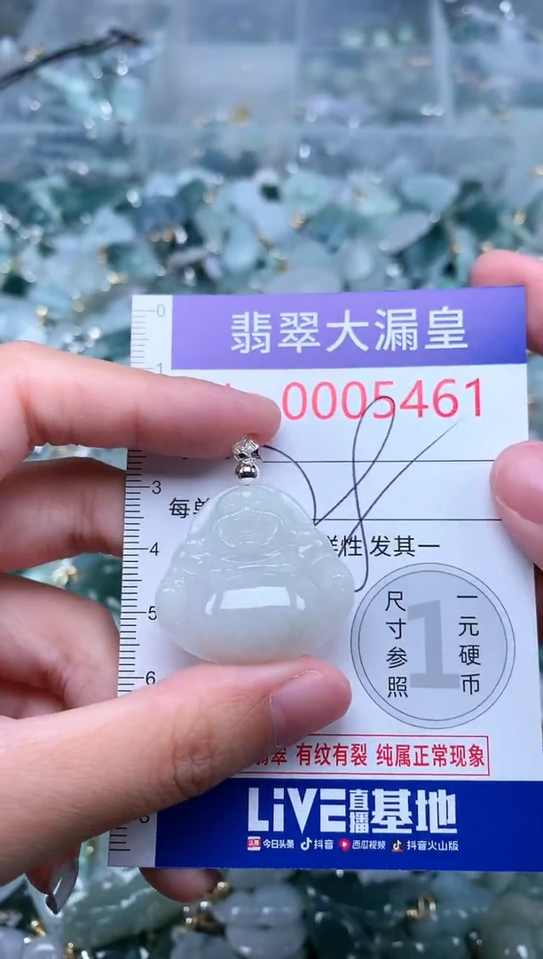 【闪购商品】翡翠吊坠(不含链)未镶嵌5461