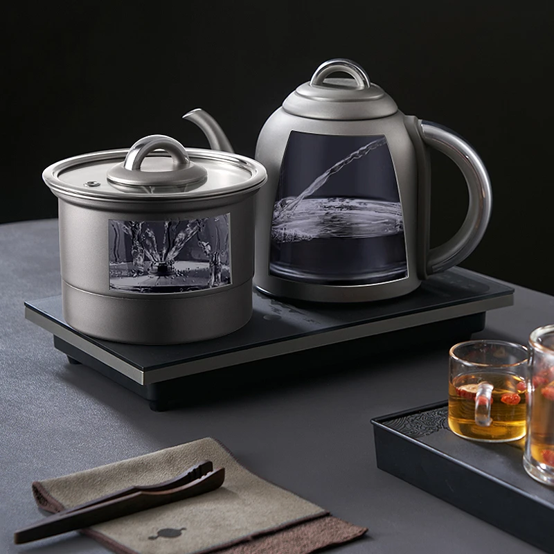 CHIGO/志高纯钛电热水壶嵌入家用茶台一体全自动上水消毒烧水壶