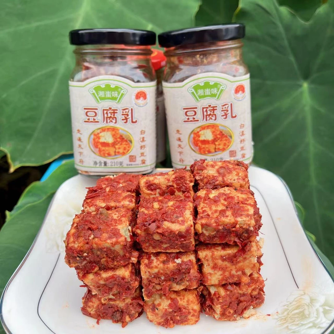 霉豆腐乳湖南特产香辣下饭210克