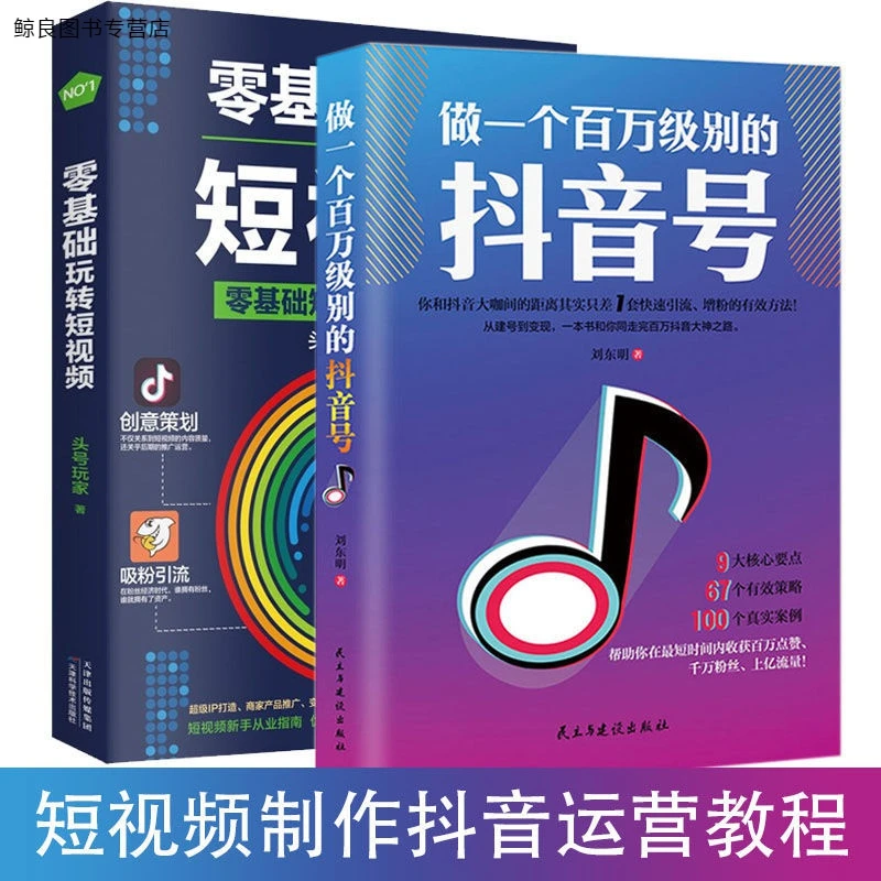 零基础玩转短视频 做一个百万级别的抖音号 抖音短视频制作运营