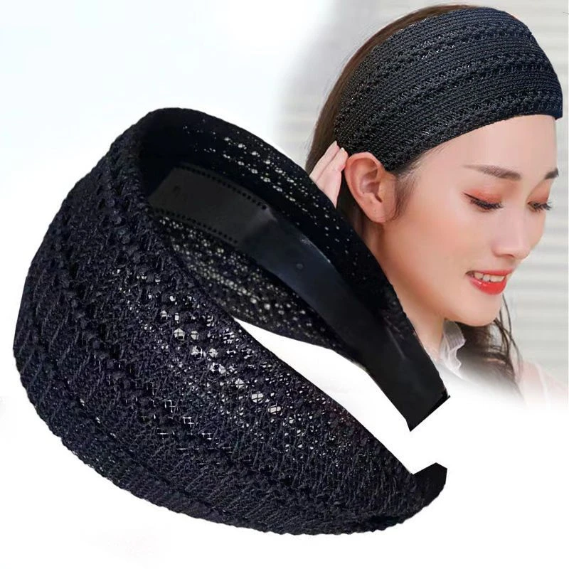 宽边遮白发的发箍女百搭外出防滑百搭压发卡超宽头箍网红发带头饰