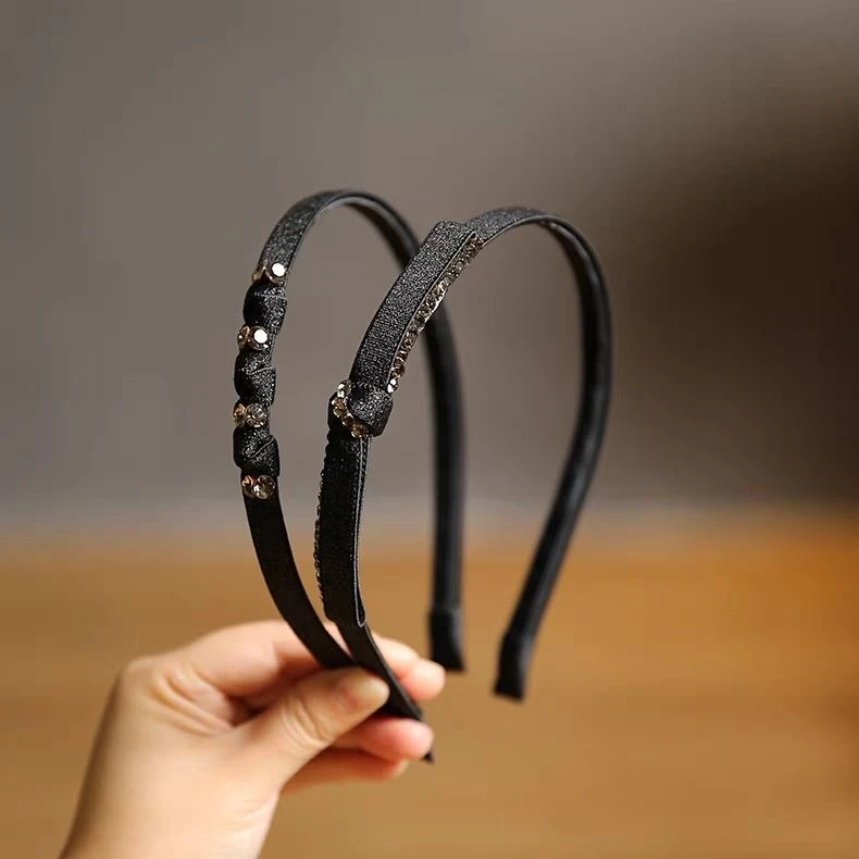 精致小资~韩国复古蝴蝶结百搭发箍气质发卡宽边打结头箍韩版发饰