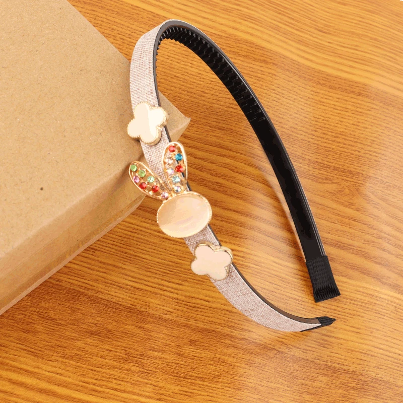 儿童发箍四叶草发饰中大童发箍女孩发卡防滑头饰头箍学生简约发饰