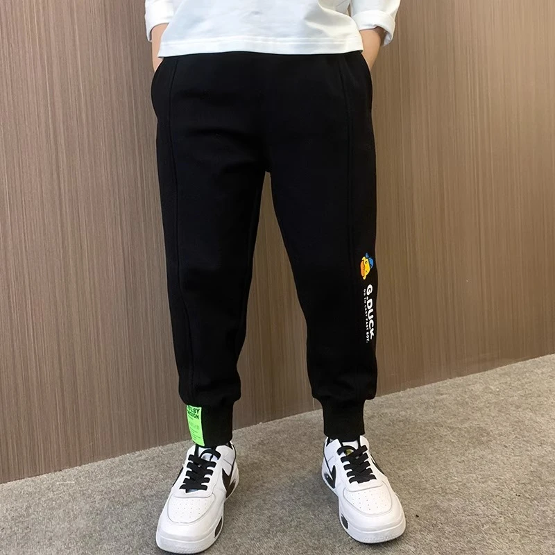 【现现】男童裤子运动裤秋款2023新款中大儿童运动长裤潮YBK11115