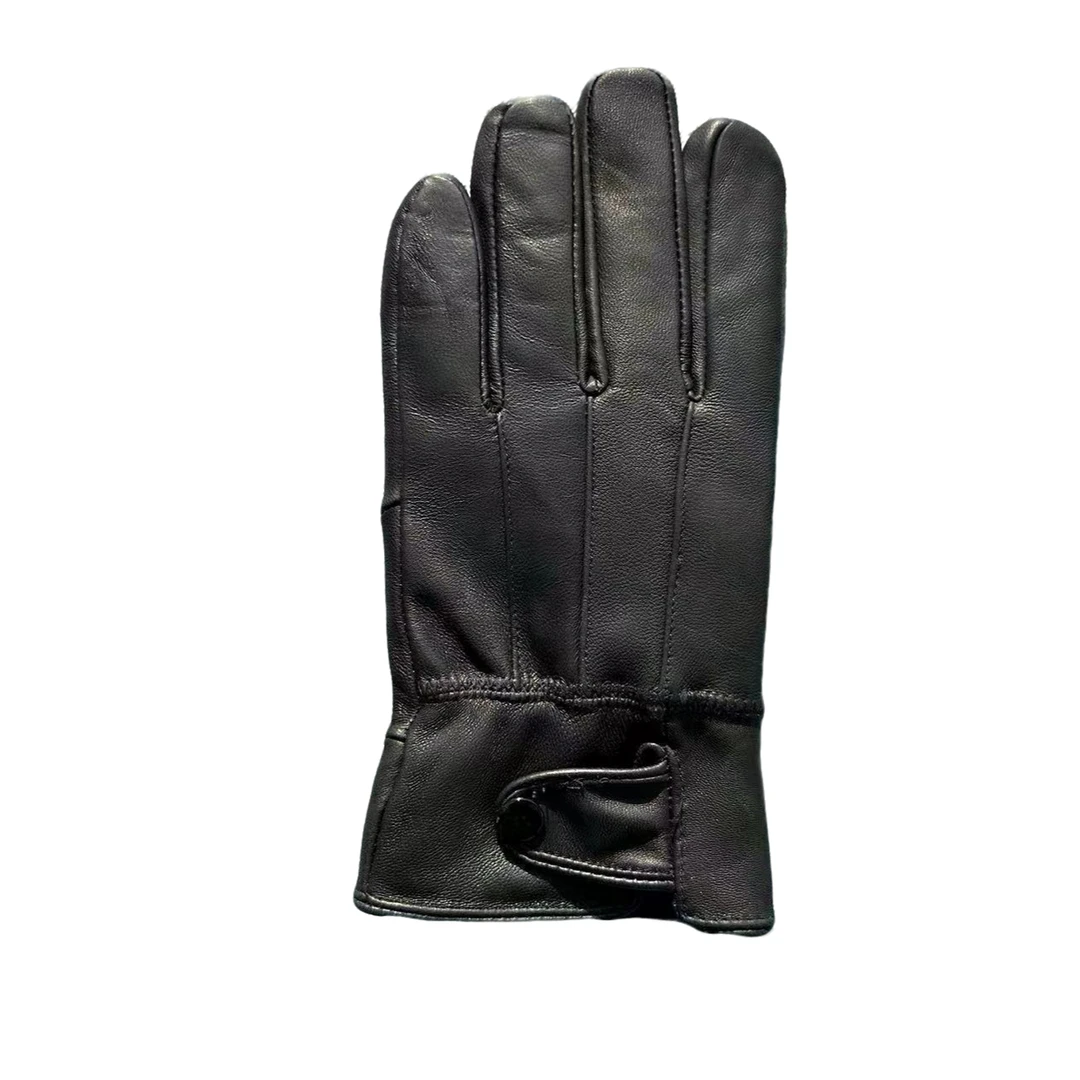 真皮头层羊皮手套加绒加厚保暖