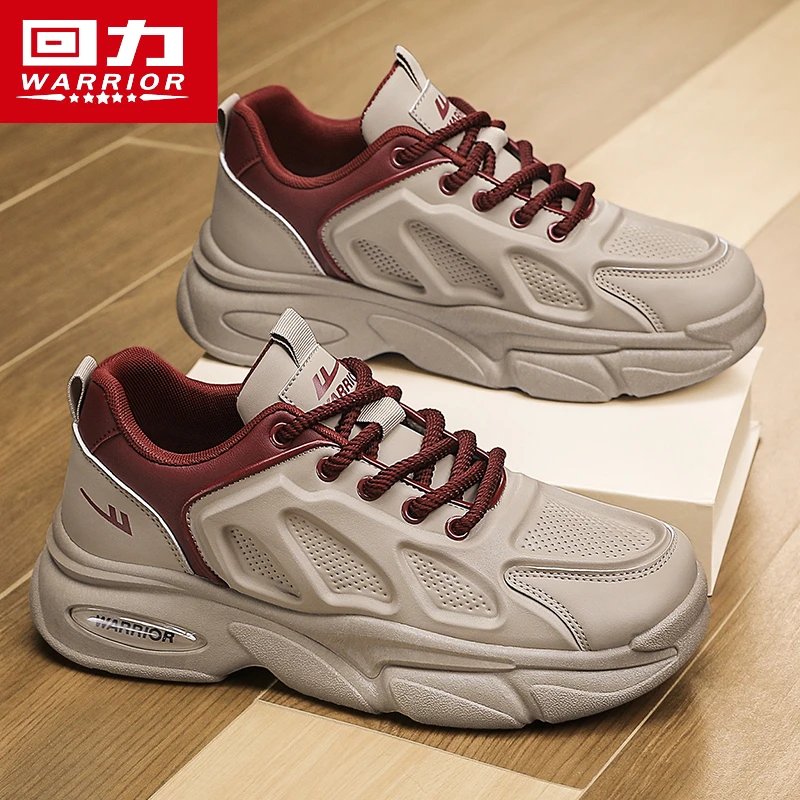 回力男鞋春季百搭厚底老爹鞋子男高级感2025新款男士运动休闲潮鞋