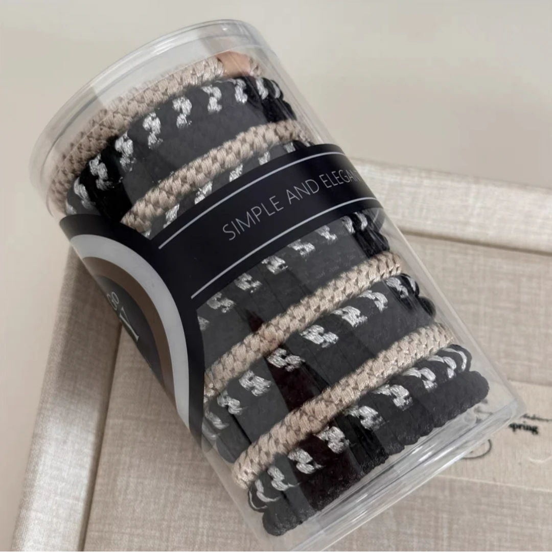 FS-33韩版简约时尚高弹力发圈15根一组气质百搭