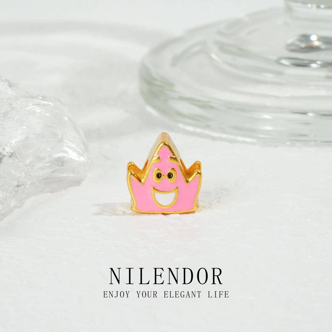 NILENDOR/昵兰XL-526可爱甜美迷你派大星串珠吊坠