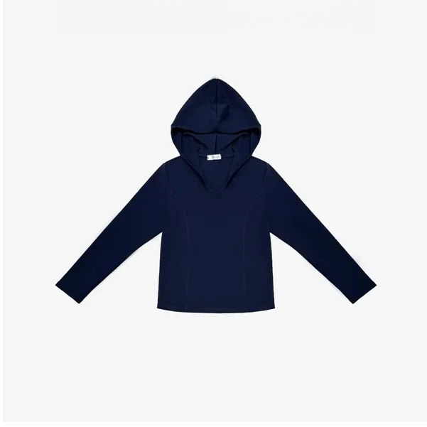 两边收腰连帽显瘦好穿不想脱休闲女士打底衫运动舒适时尚户外930