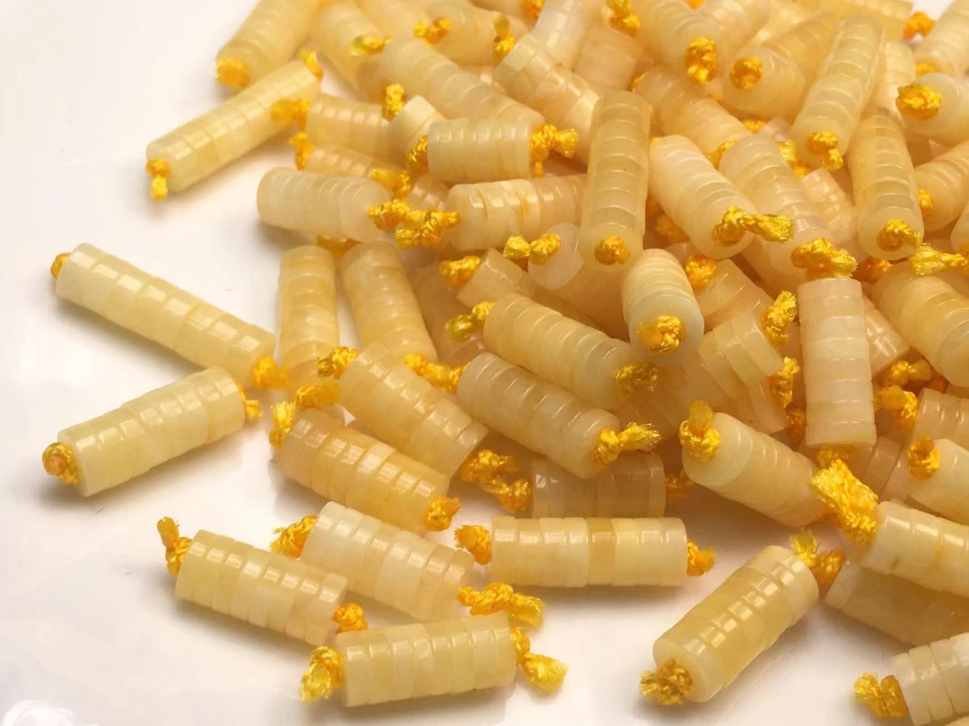 精工直切蜜蜡隔片尺寸4~8mm左右   多样性发货其中一件