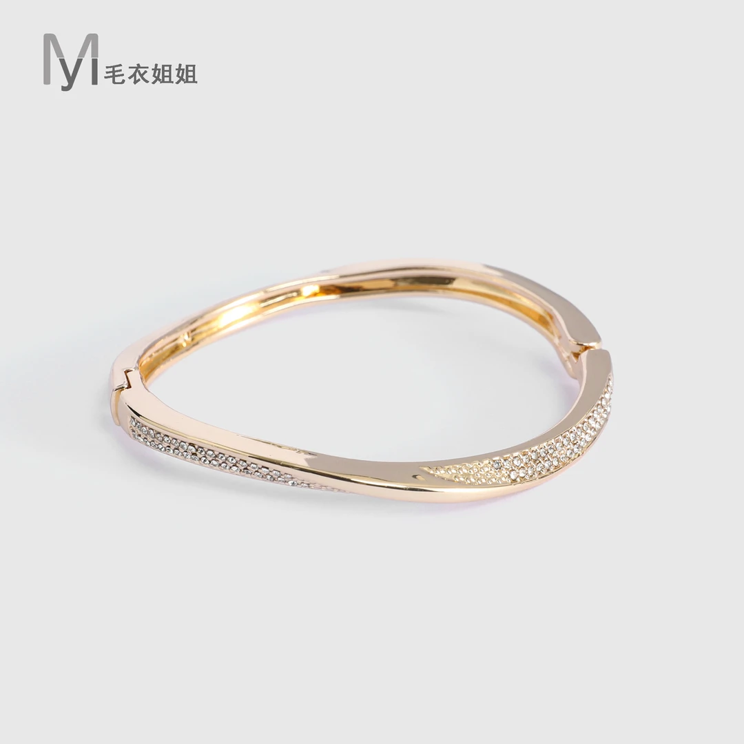 锌合金手镯 815-1779简约时尚莫比乌斯环手镯