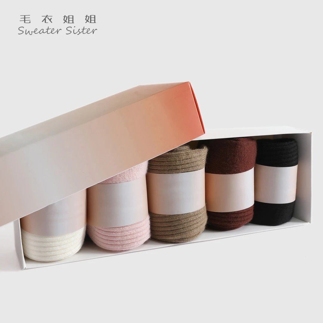 058-23-831时尚百搭多色中筒袜女士