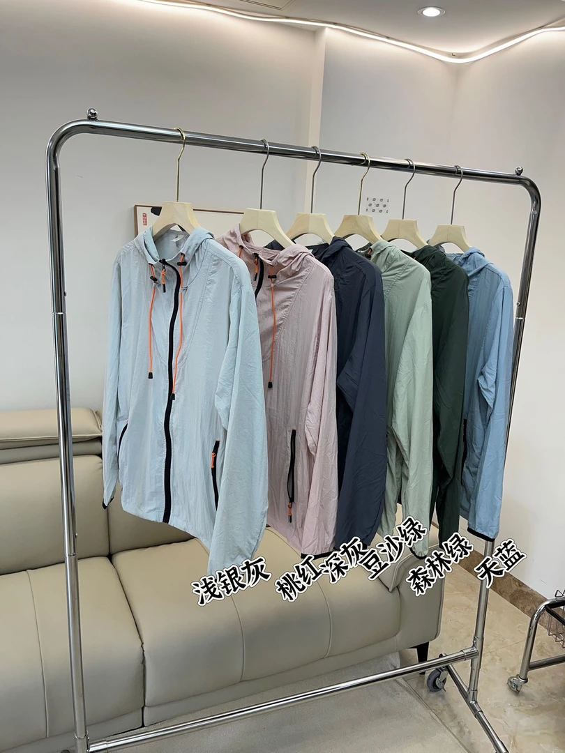 2024新款功能性超轻量山系户外运动面膜速干防晒服外套2024春夏款