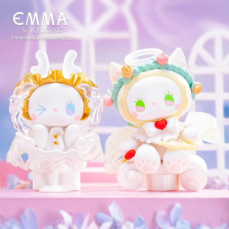 拆盒 EMMA秘境森林婚礼盲盒潮玩公仔玩具创意手办摆件女生礼物