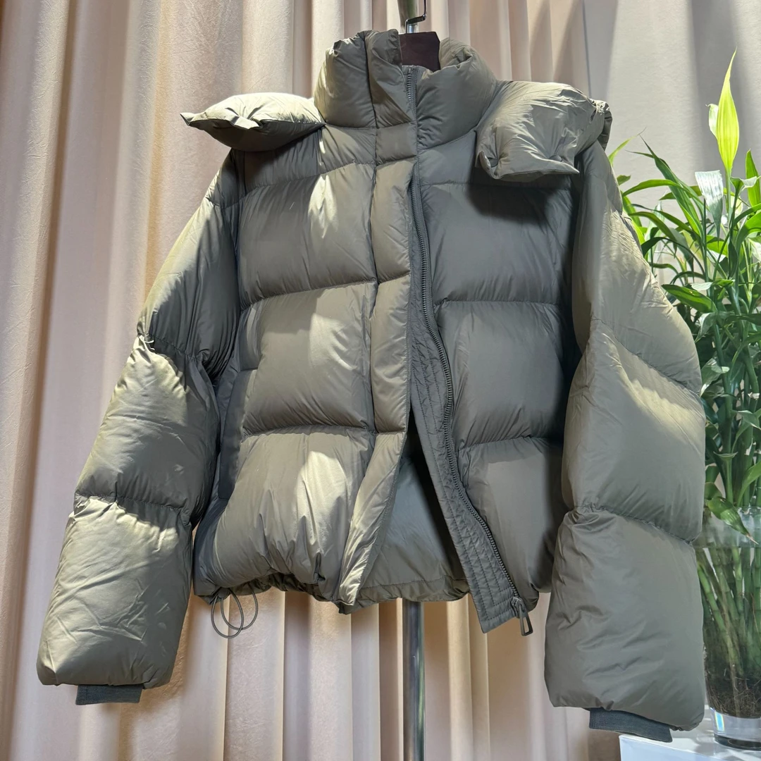 【TT原创·鹅绒系列】2024冬设计师原创轻奢限量系列“泡芙”短鹅绒服