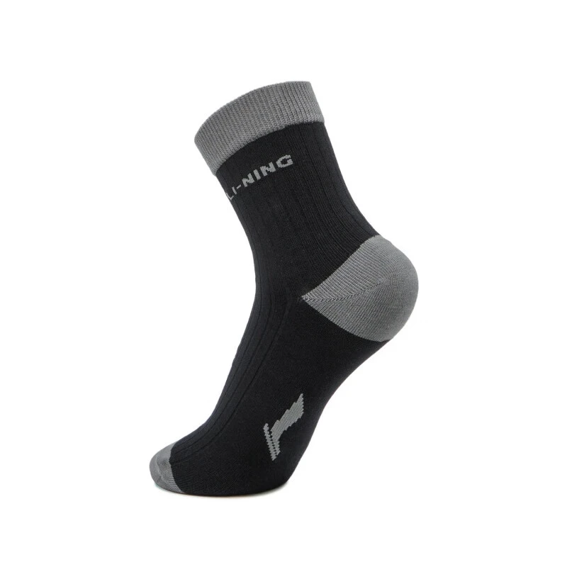 LI-NING/李宁运动生活系列长周期配件通款中袜AWSU217-1