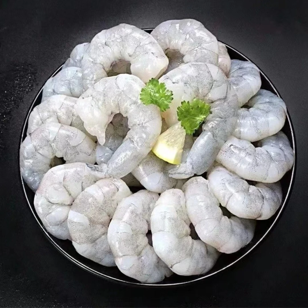 ~新鲜活虾现剥海虾仁开背去虾线带锁鲜保护冰500g/包*4包顺丰包邮