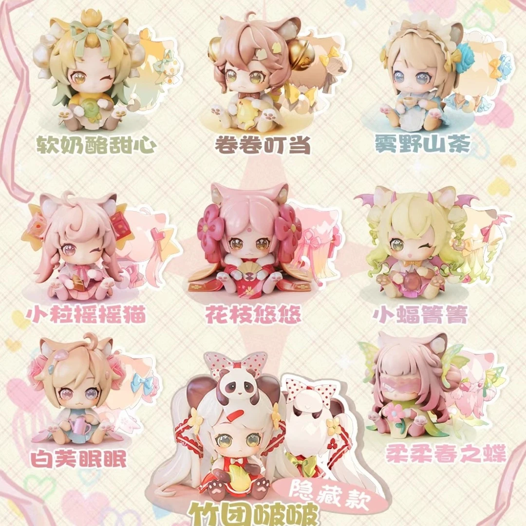 正版MONI崽崽猫妮崽崽小猫事务所M盒创意DIY手工饰品微景观小摆件