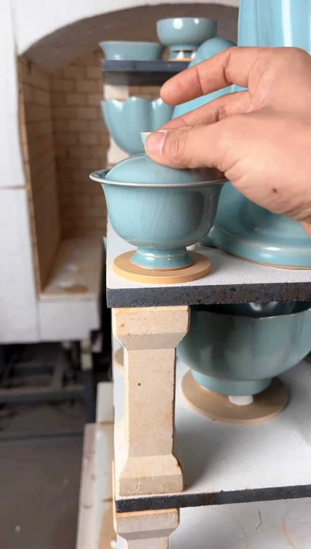 【闪购商品】瓷杯310-5+10高足元宝