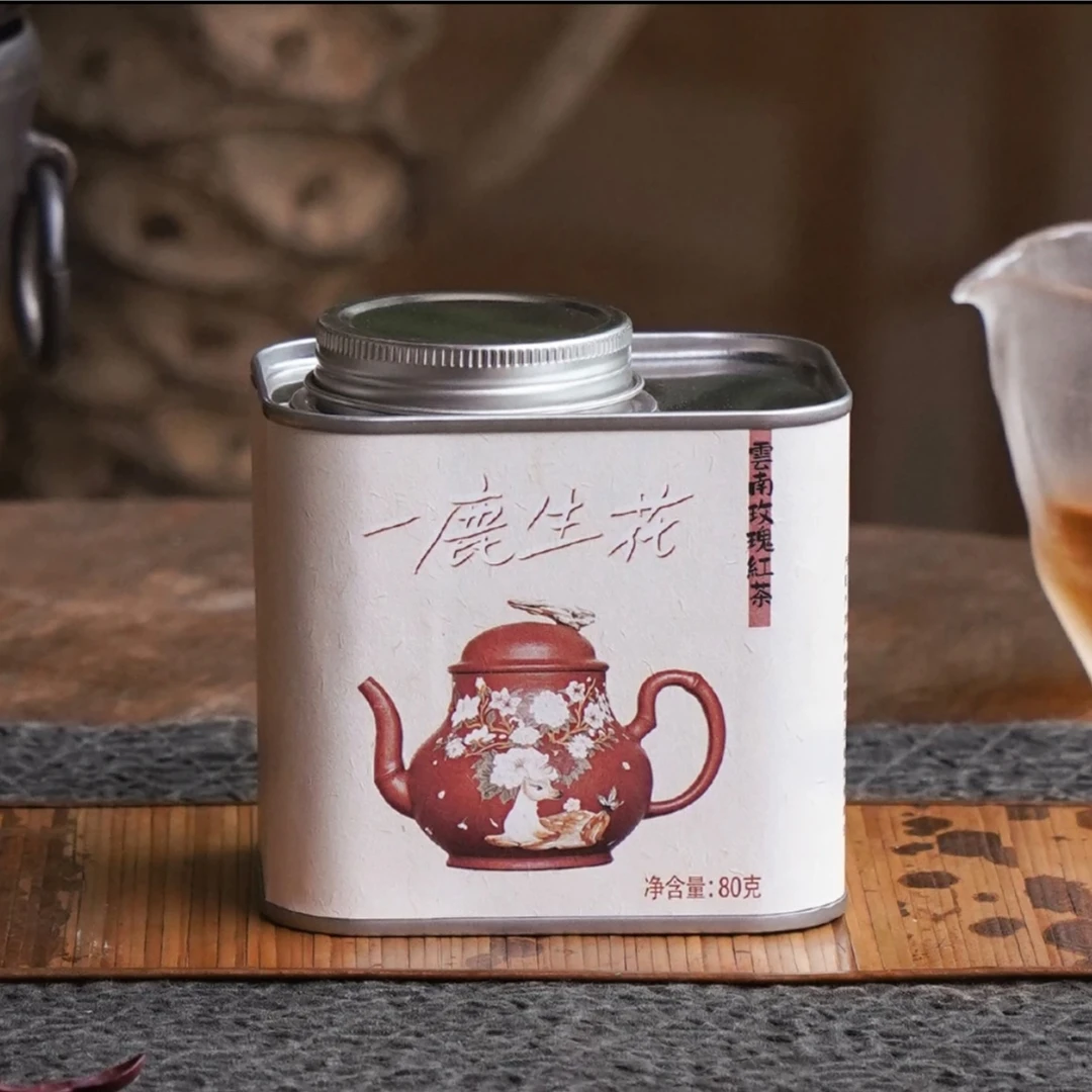 【树屿集】一鹿生花玫瑰红茶 80g