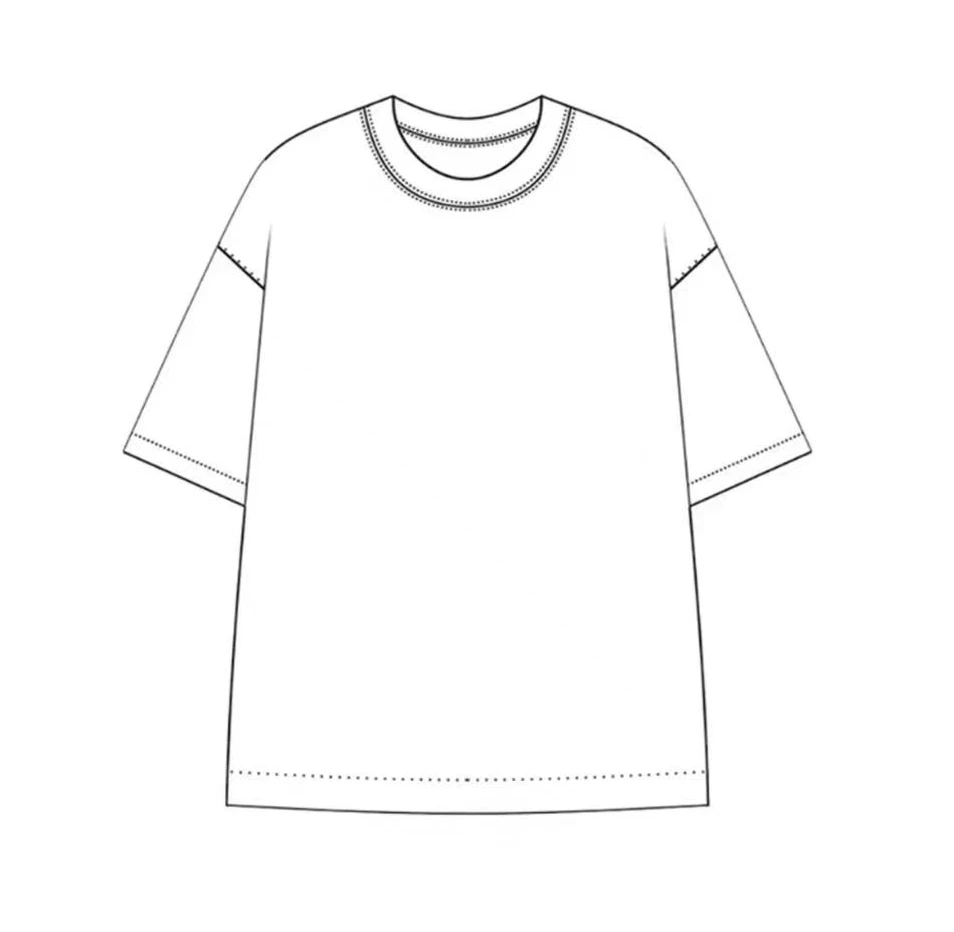 98100-新款数字圆领6小标简约短袖T恤