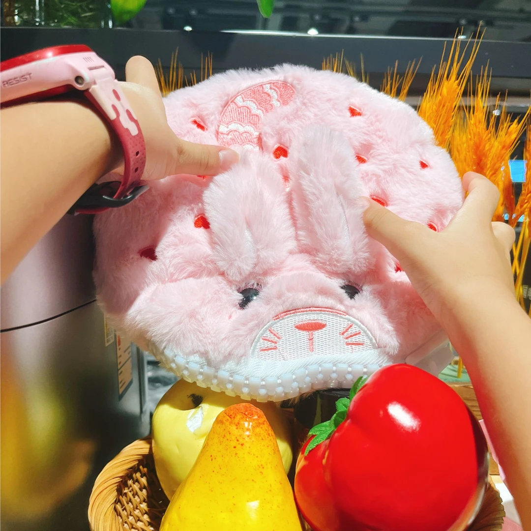 嘿！小狸坨毛绒手包