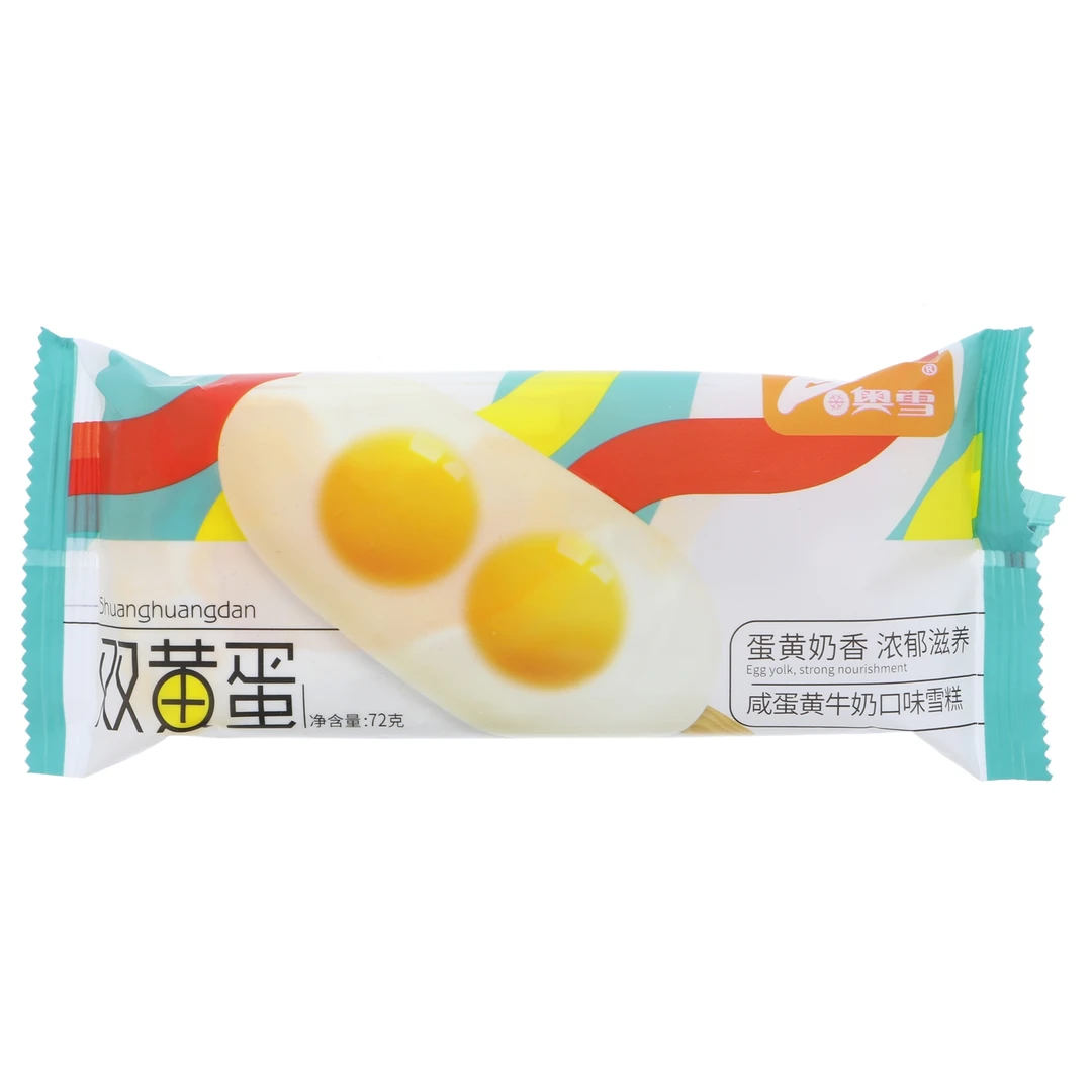 奥雪双黄蛋咸蛋黄牛奶口味 68g