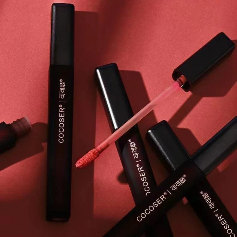 可可瑟倾慕细管唇釉持久不易掉色防水不沾口罩不沾杯哑光雾面唇泥