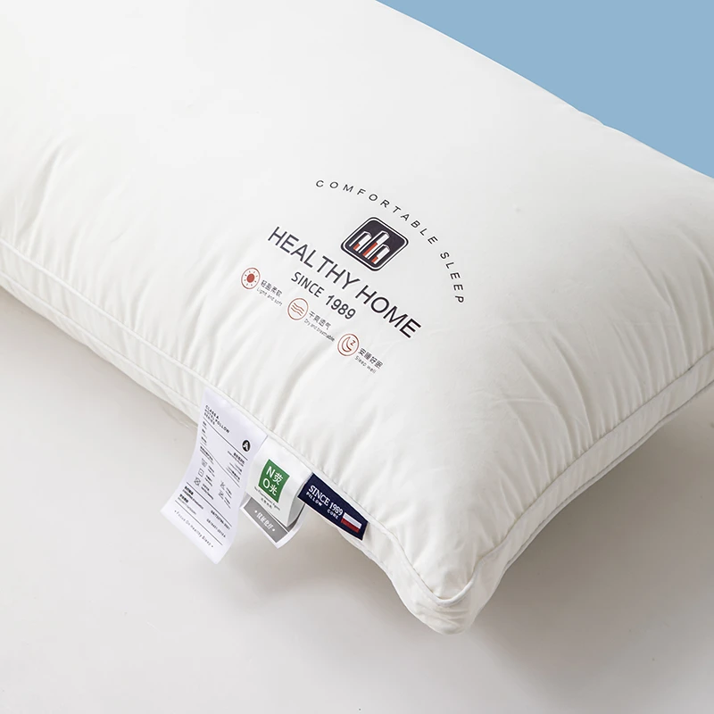 《XL全棉枕》回弹柔软高枕全棉酒店枕芯