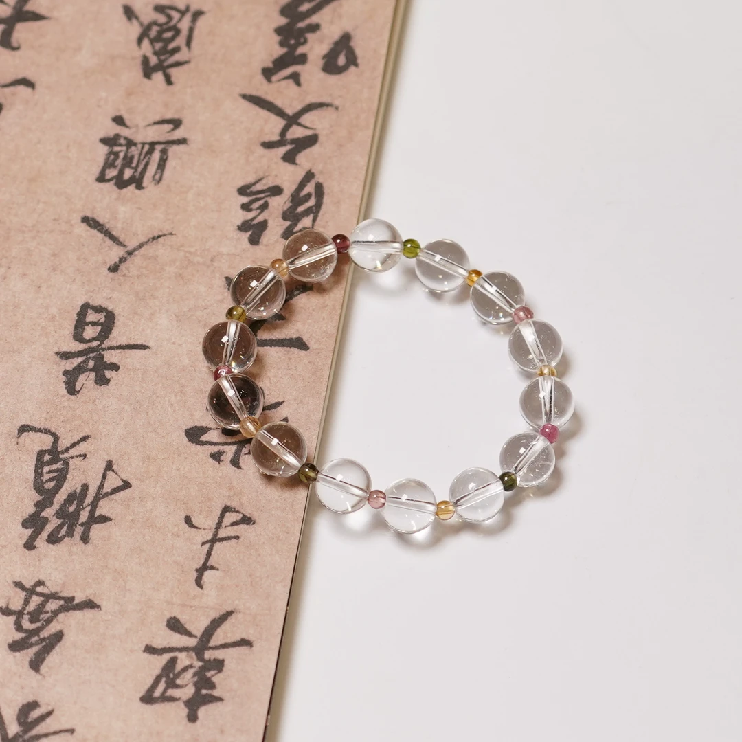 白水晶单圈手串ZC10A6310