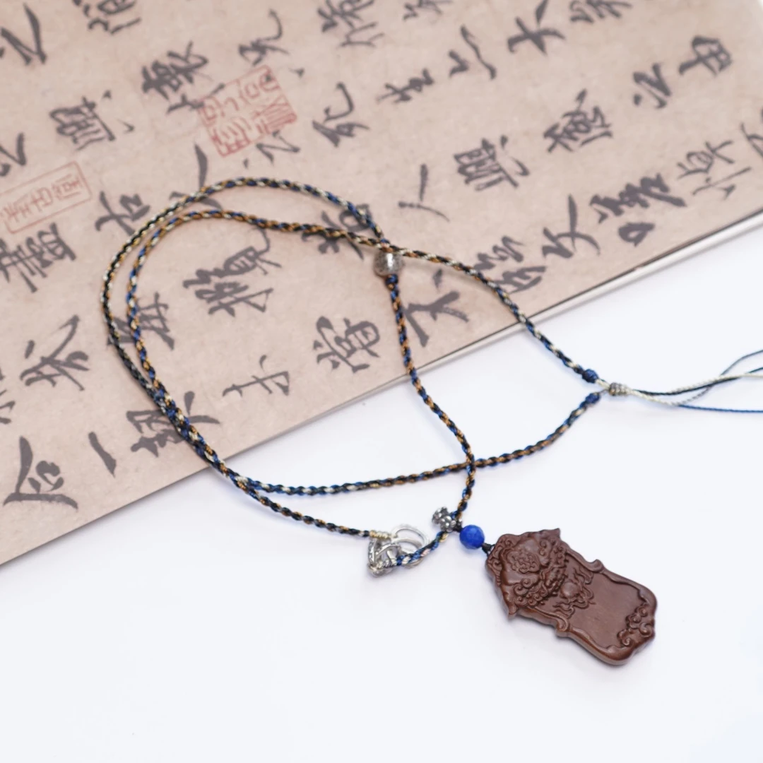 老山檀龙牌925银项链ZC10A2950