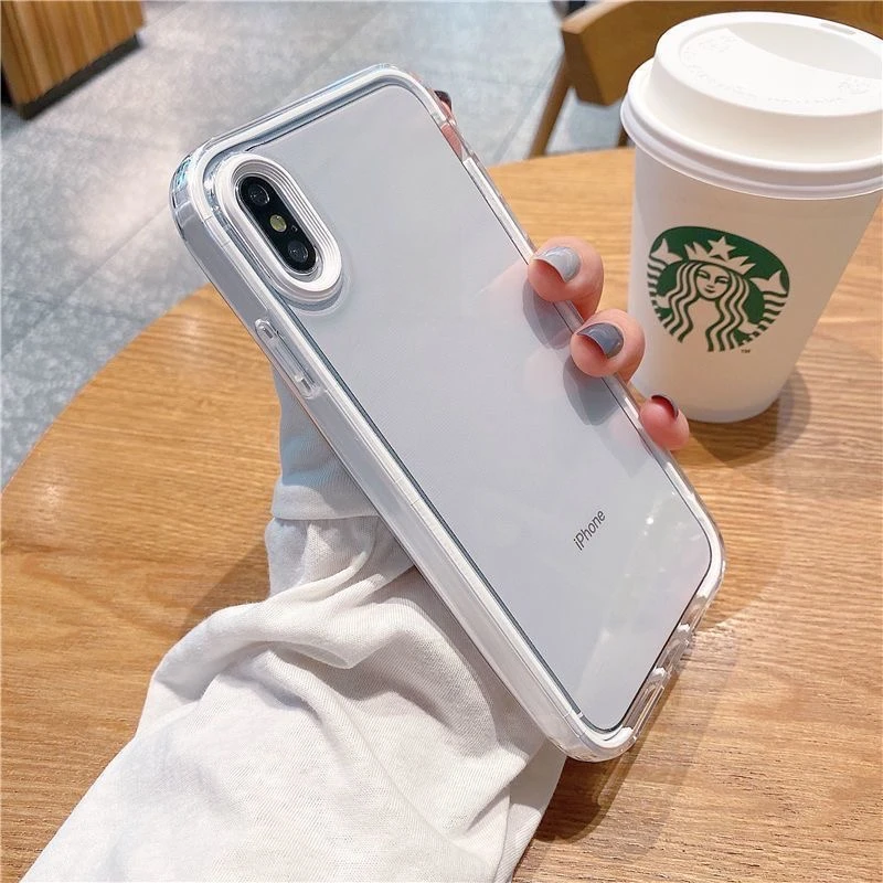 气囊防摔三合一iPhone13苹果12手机壳11promax透明xr7X软8plus女