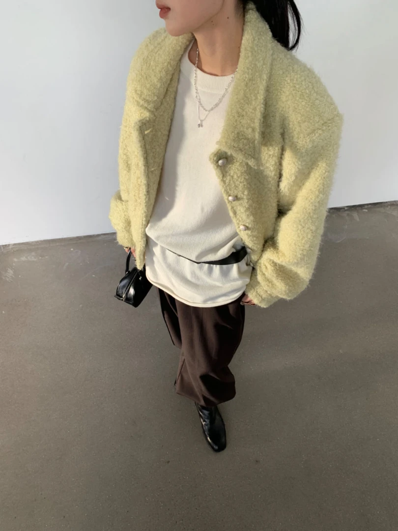 【福福!NO!NO!NO!】奶呼呼糯叽叽立春节气夹克中性风外套 DJ0800