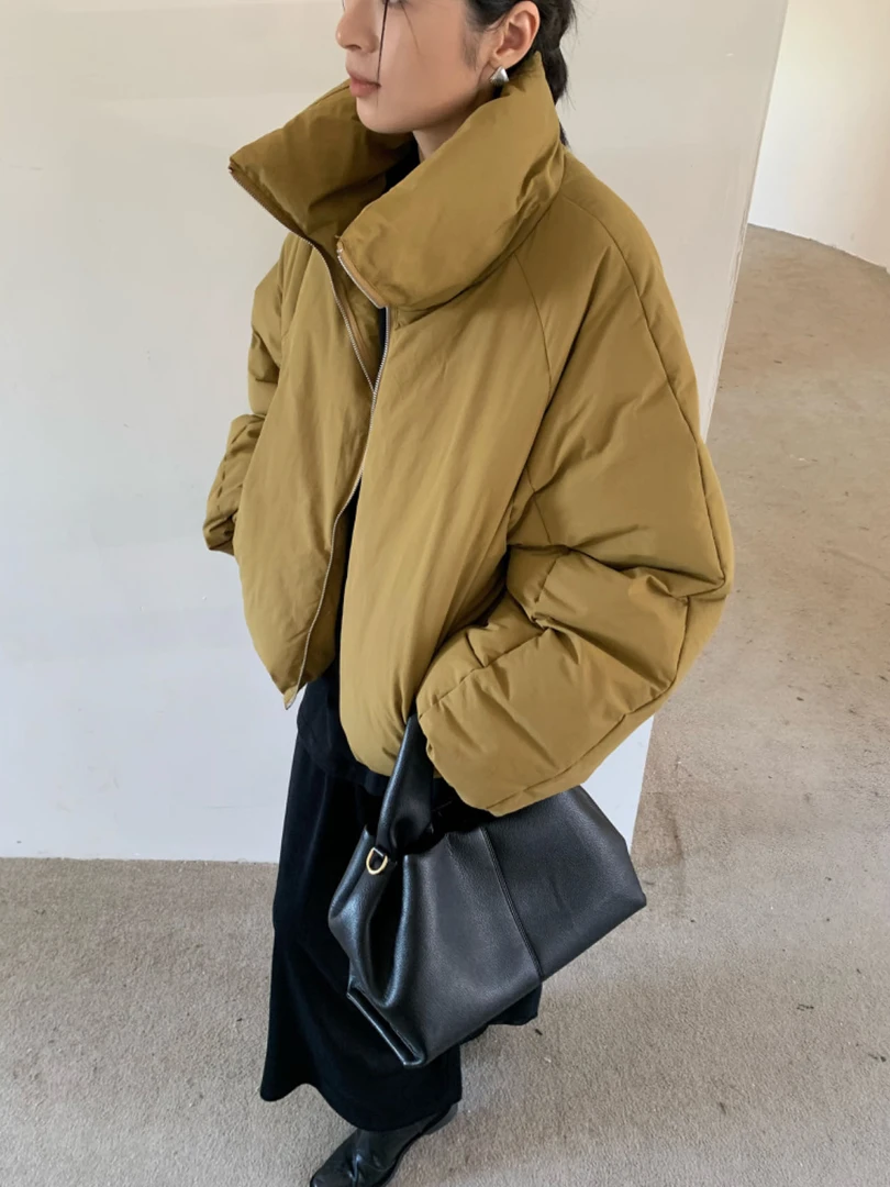 【云朵泡芙】早冬新款高充绒量短款面包羽绒服 XQ031