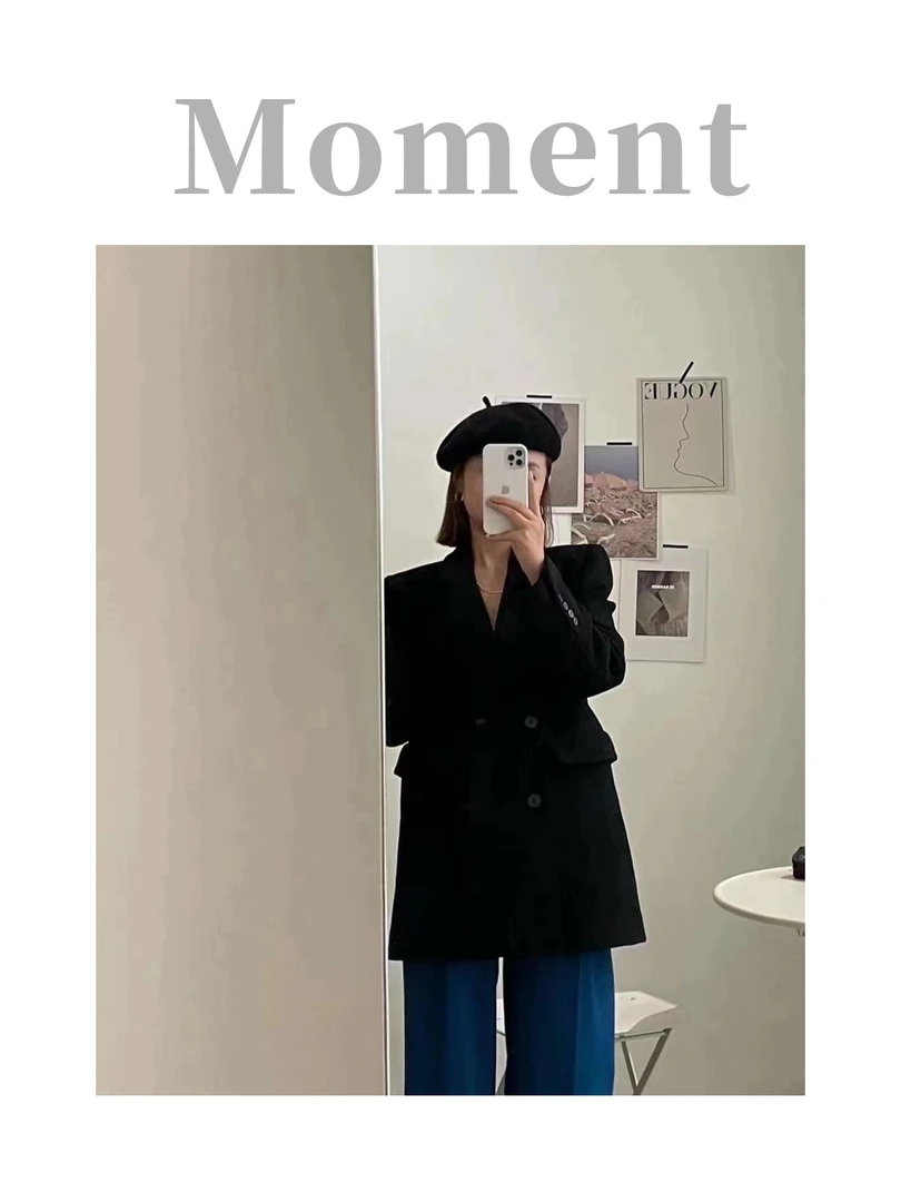 【法式沙漏】加厚款呢料外套  DJ0720