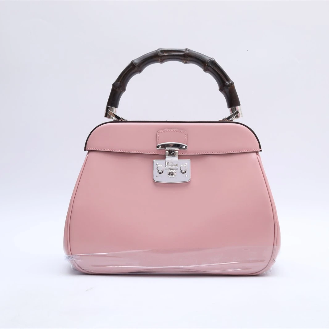 95新 GUCCI/古驰 小花双双 P234346928 手提单肩包 大号 奶茶色