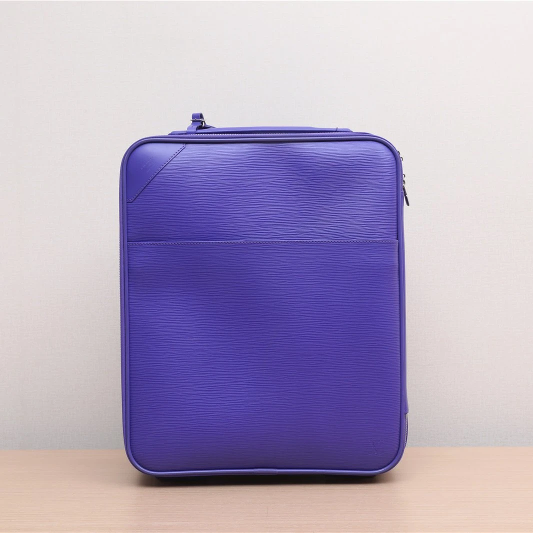 95新 LouisVuitton/路易威登 活动新粉 857714水波纹行李箱 21寸