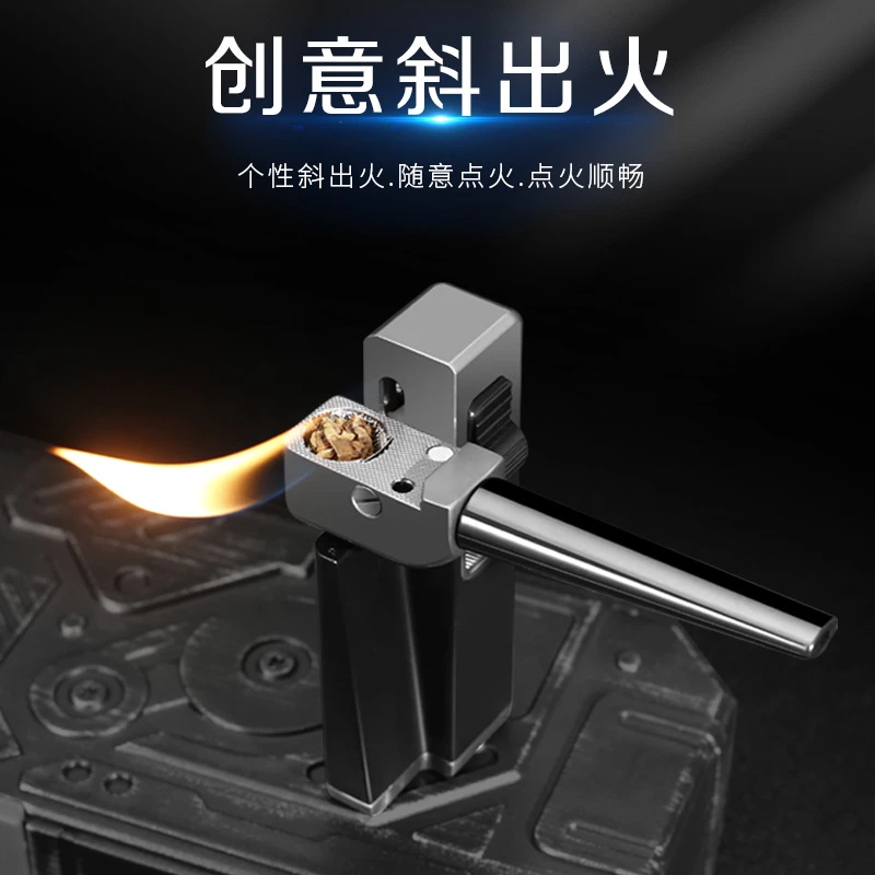 新款JOBON/中邦充气烟斗打火机可折叠一体机便携式双用烟斗打火机