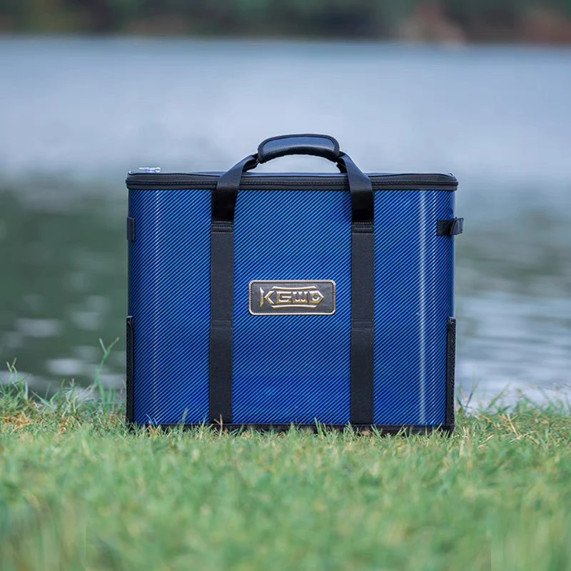 空钩悟道加硬版多功能鱼护桶野钓大号一体型活鱼桶增氧收纳渔具包