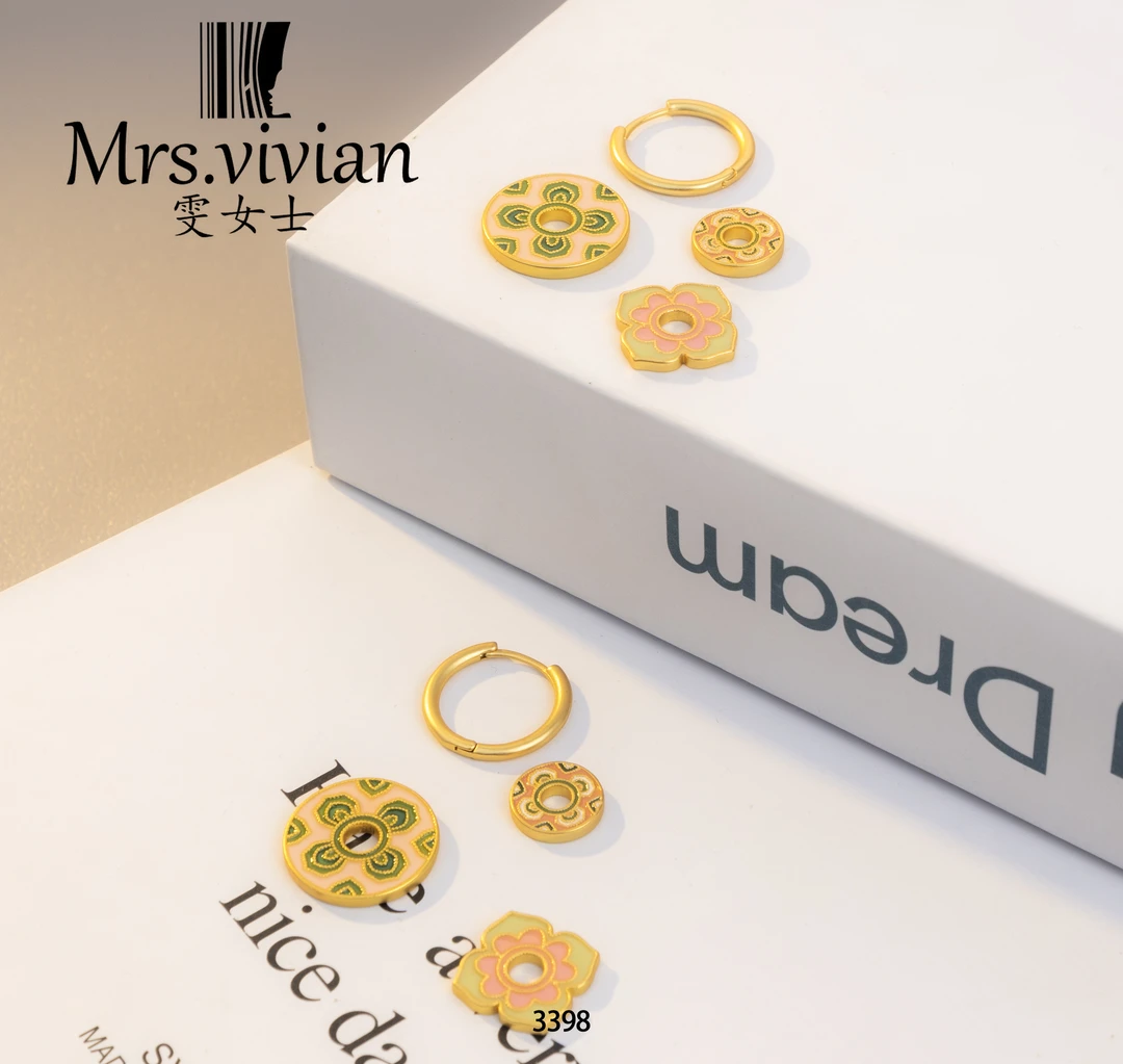 3398手工气质时尚百搭设计师耳钉