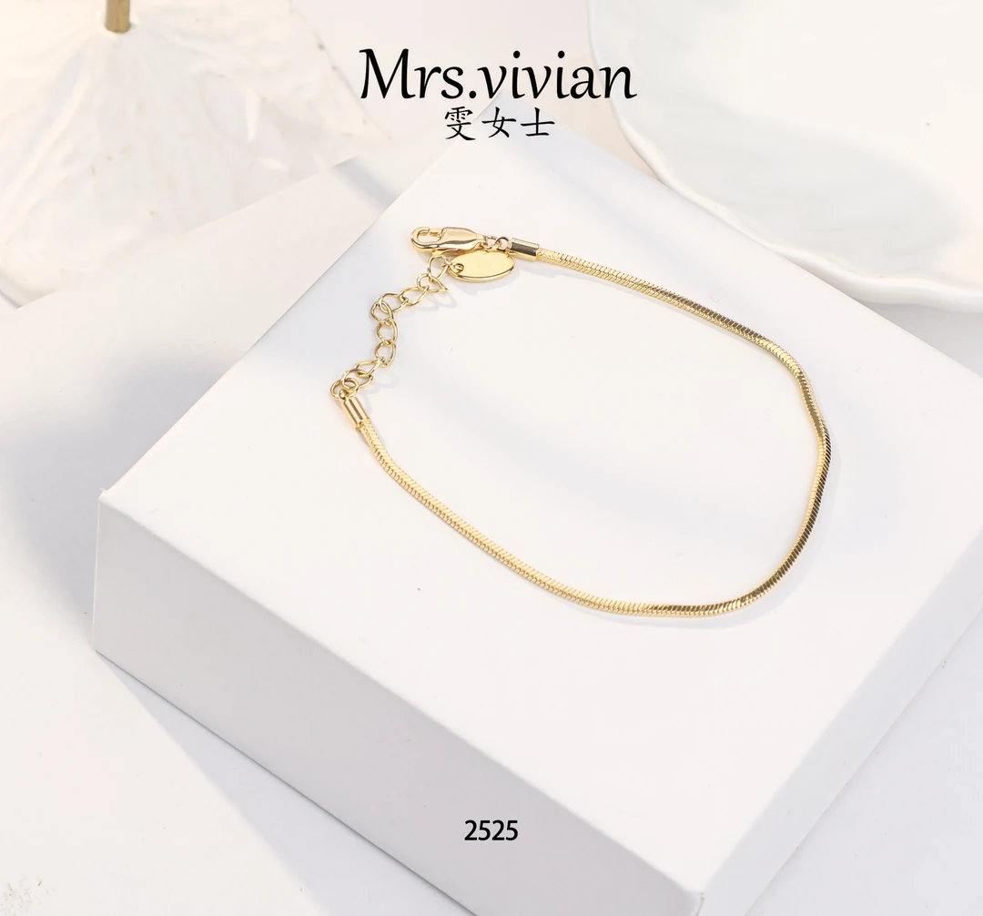 2525英★【方形蛇骨】秋冬限定Misso M手链