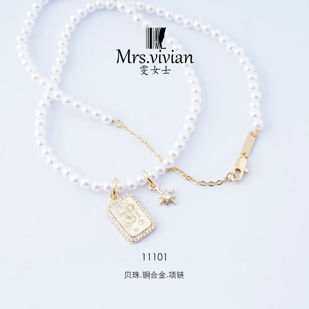 11101精致气质时尚简约仙女素款百搭项链